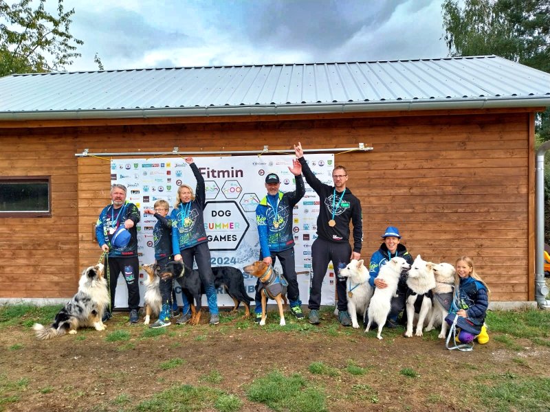 Vyhlášení Dog biatlonu Zdravotní pojišťovny 211